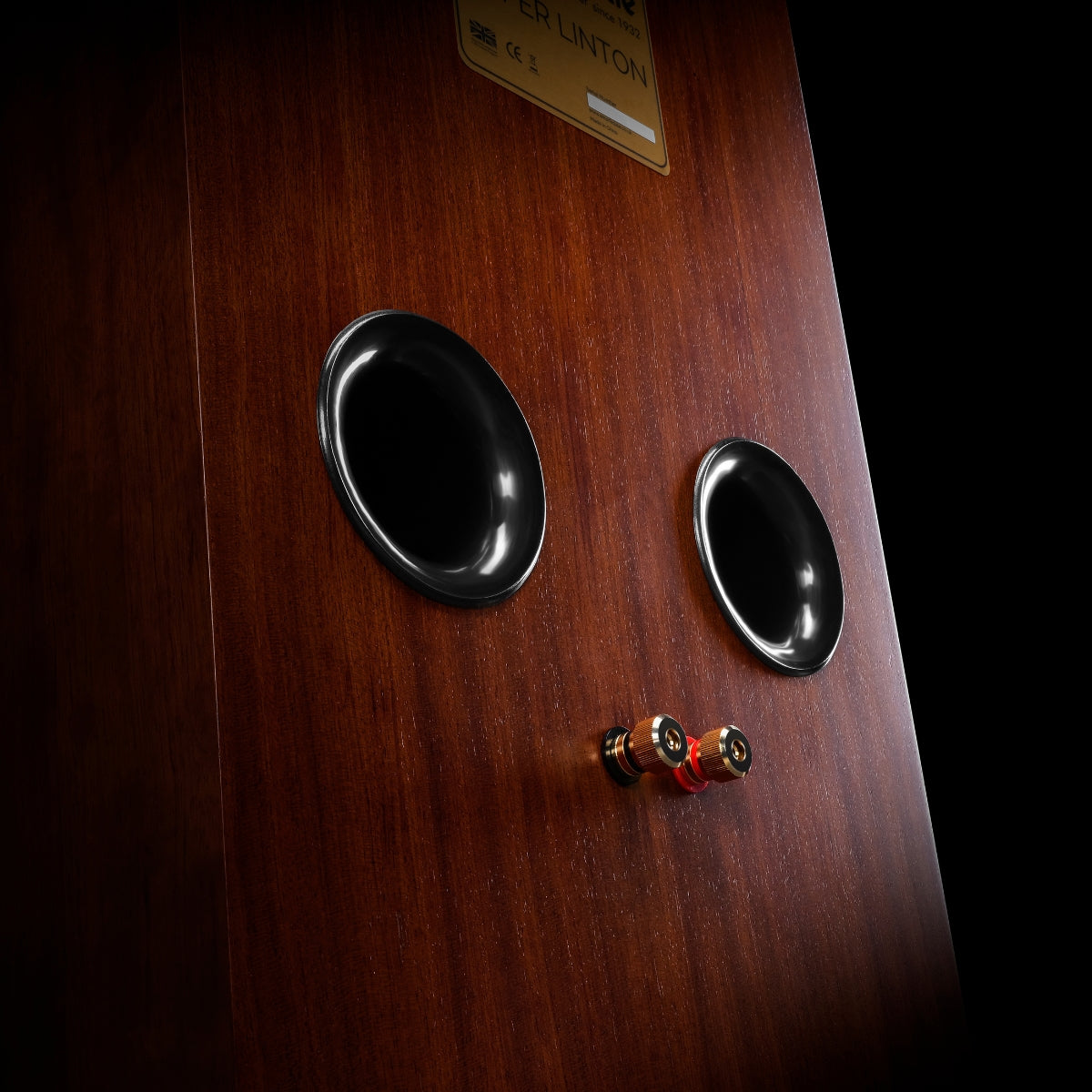 Wharfedale Super Linton Loudspeakers Mahogany #colour_mahogany