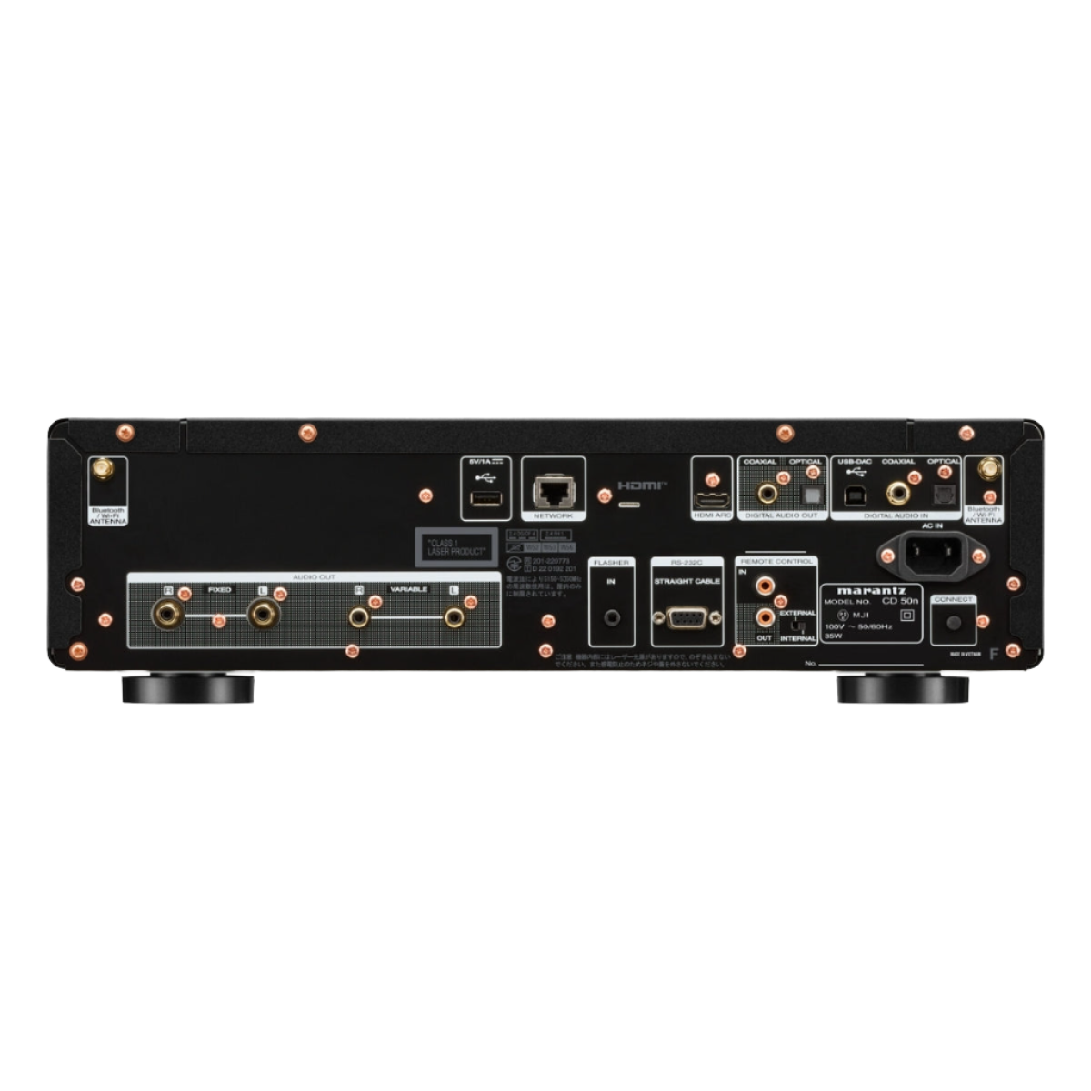 Marantz CD50n CD Player and Streamer Black #colour_black
