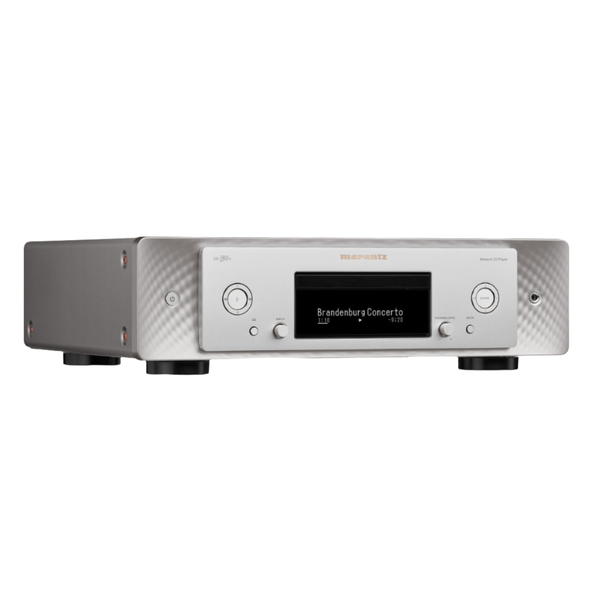 Marantz CD50n CD Player and Streamer Gold Silver #colour_silver gold