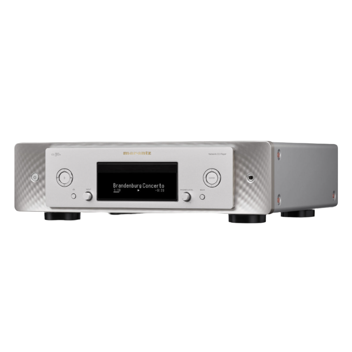 Marantz CD50n CD Player and Streamer Gold Silver #colour_silver gold