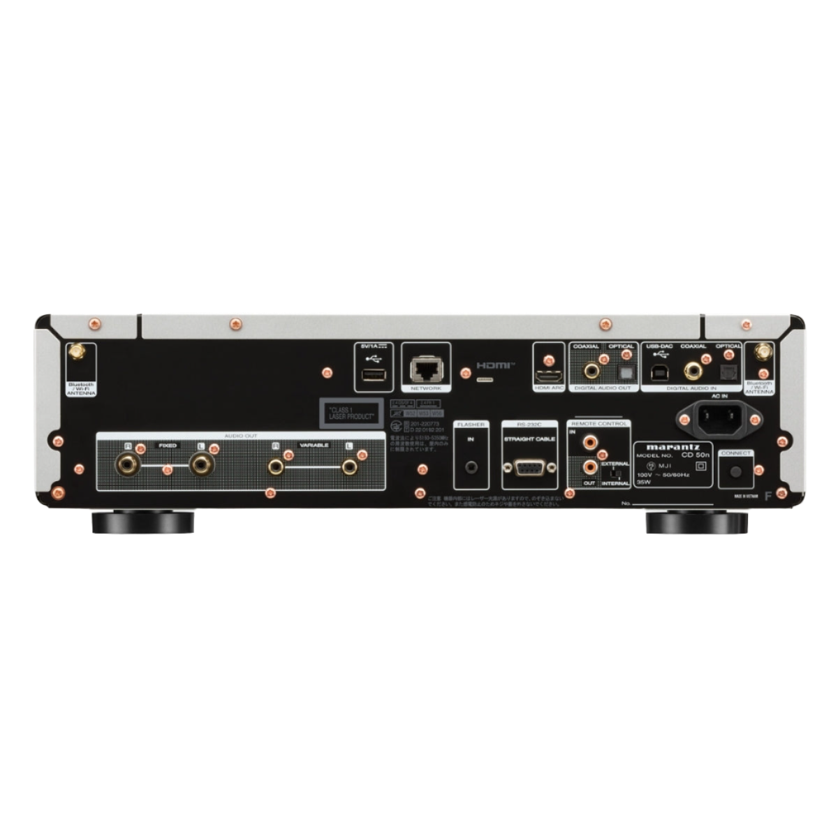 Marantz CD50n CD Player and Streamer Gold Silver #colour_silver gold