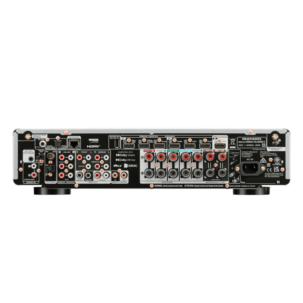Marantz CINEMA 70s Series 2 7.2-Channel Slimline AV Receiver