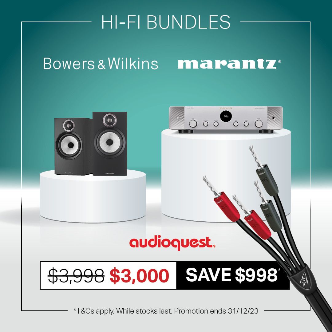 Bowers & Wilkins 606 S3 & Marantz Stereo 70s Hi-Fi Pack