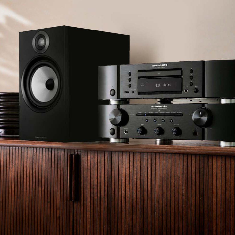 Marantz PM6007 + CD6007 + B&W 606 S2 + AudioQuest Cables Bundle | Marantz