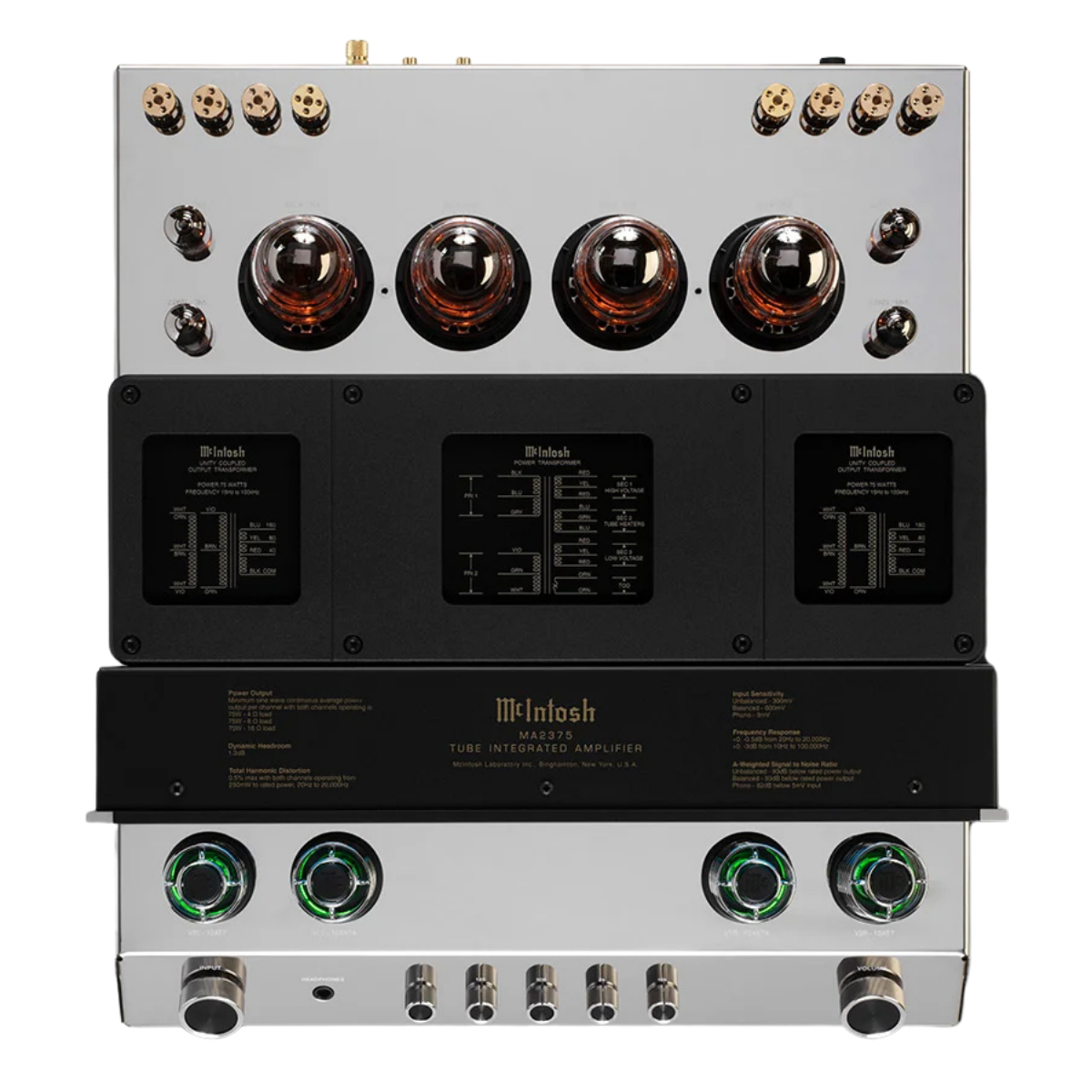 McIntosh MA2375 2-Channel Vacuum Tube Integrated Amplifier