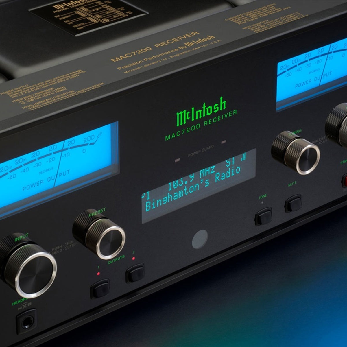 McIntosh MAC7200 2-Channel AV Receiver