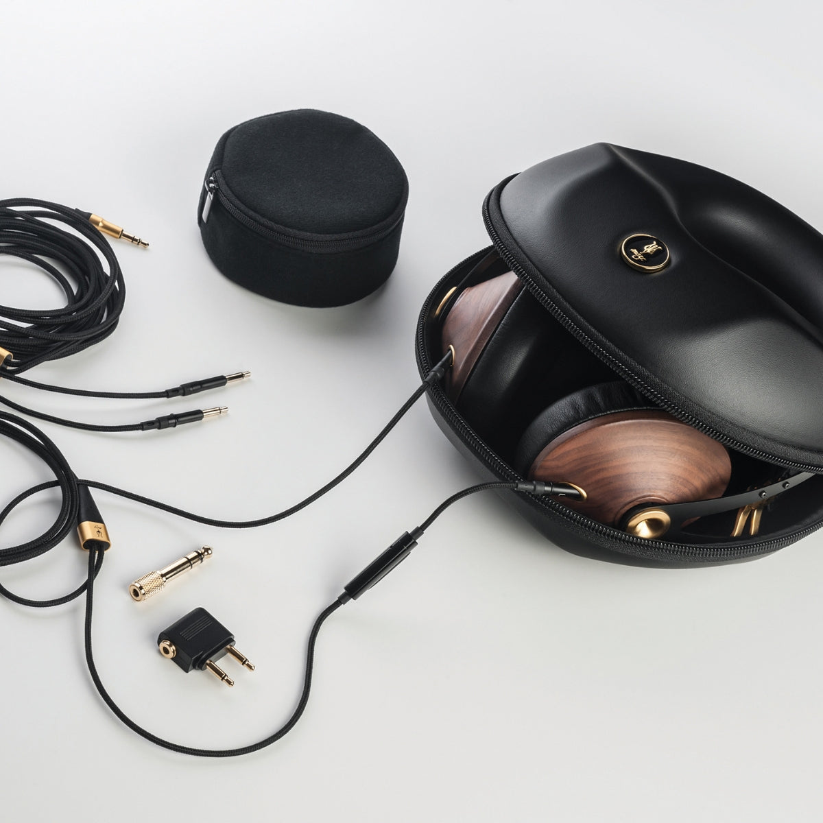 Meze 99 Classic Headset #Colour_gold & walnut