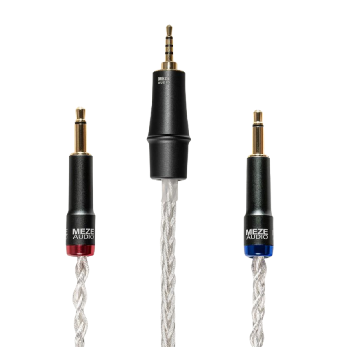 Meze Mono 3.5 mm to 2.5 mm Balanced Silver Plated PCUHD Premium Cable