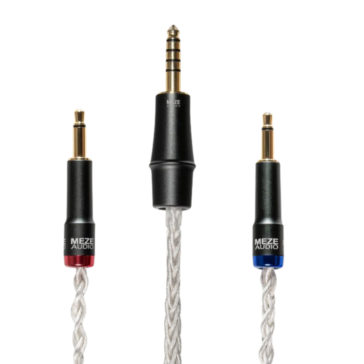 Meze Mono 3.5 mm to 4.4 mm Balanced Silver Plated PCUHD Premium Cable