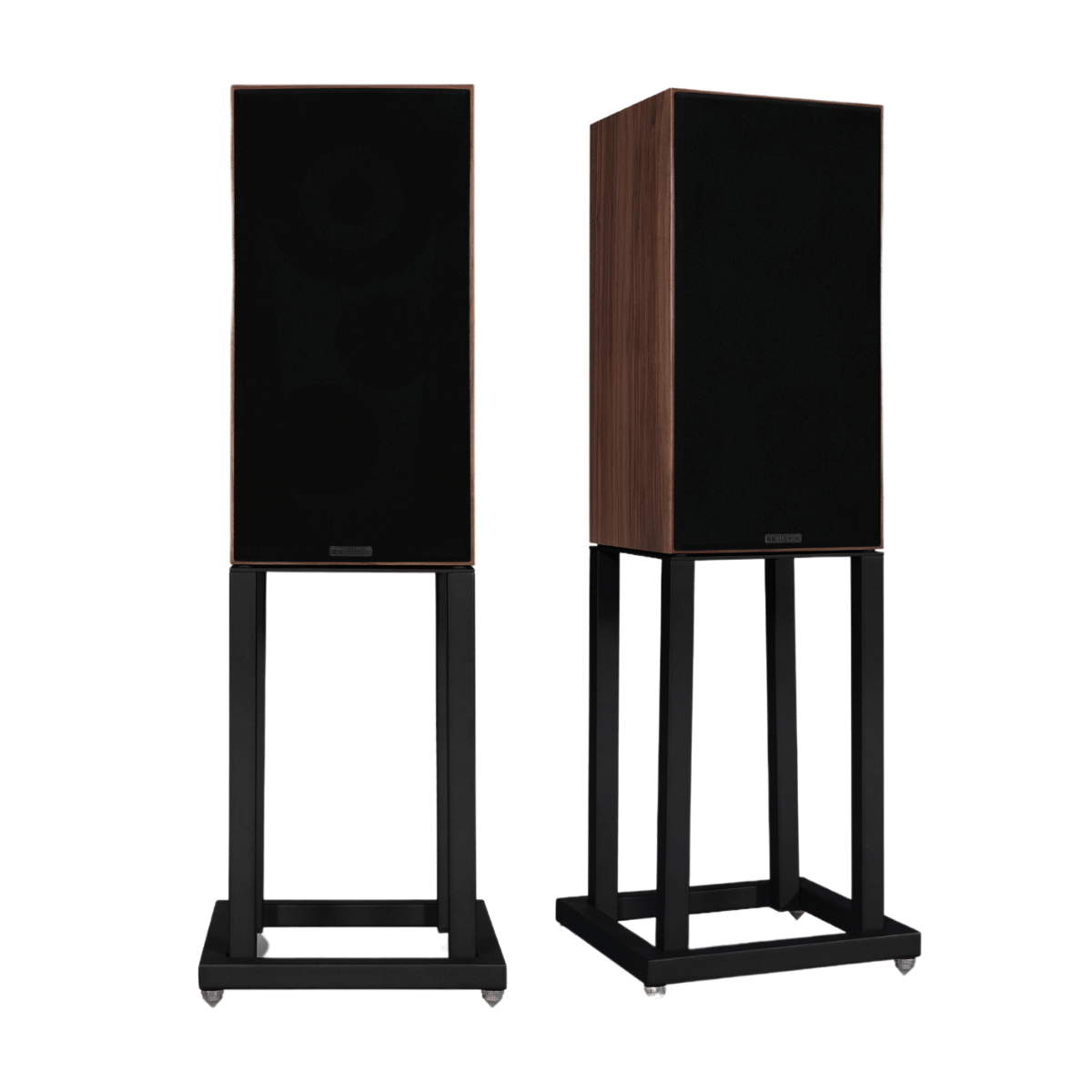 Mission 700 Speakers with stands #colour_walnut