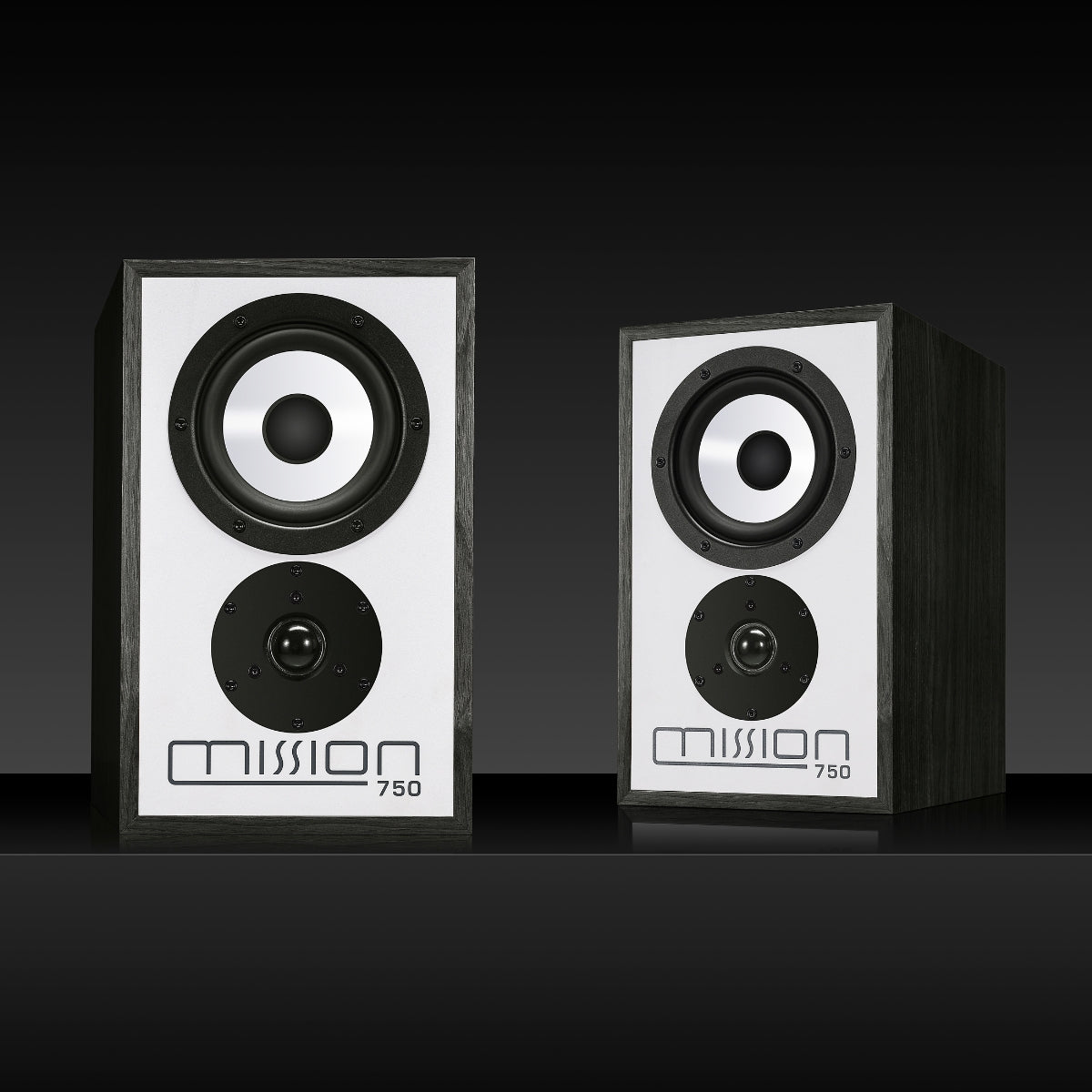 Mission 750 bookshelf speakers new release #colour_black