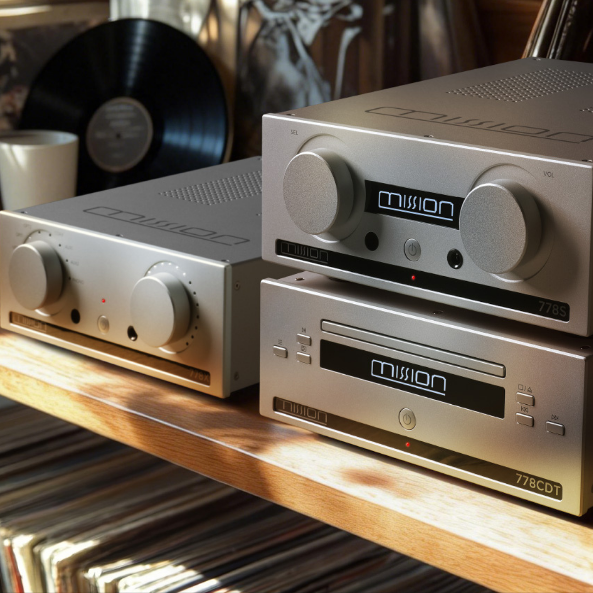 Mission 778S Wireless Music Streamer Lifestyle