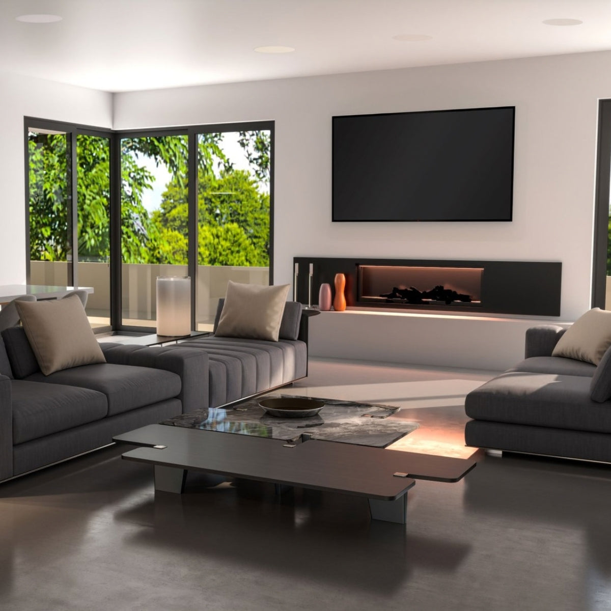 Monitor Audio Creator Series C2L - A Angled In-Ceiling Large Speaker