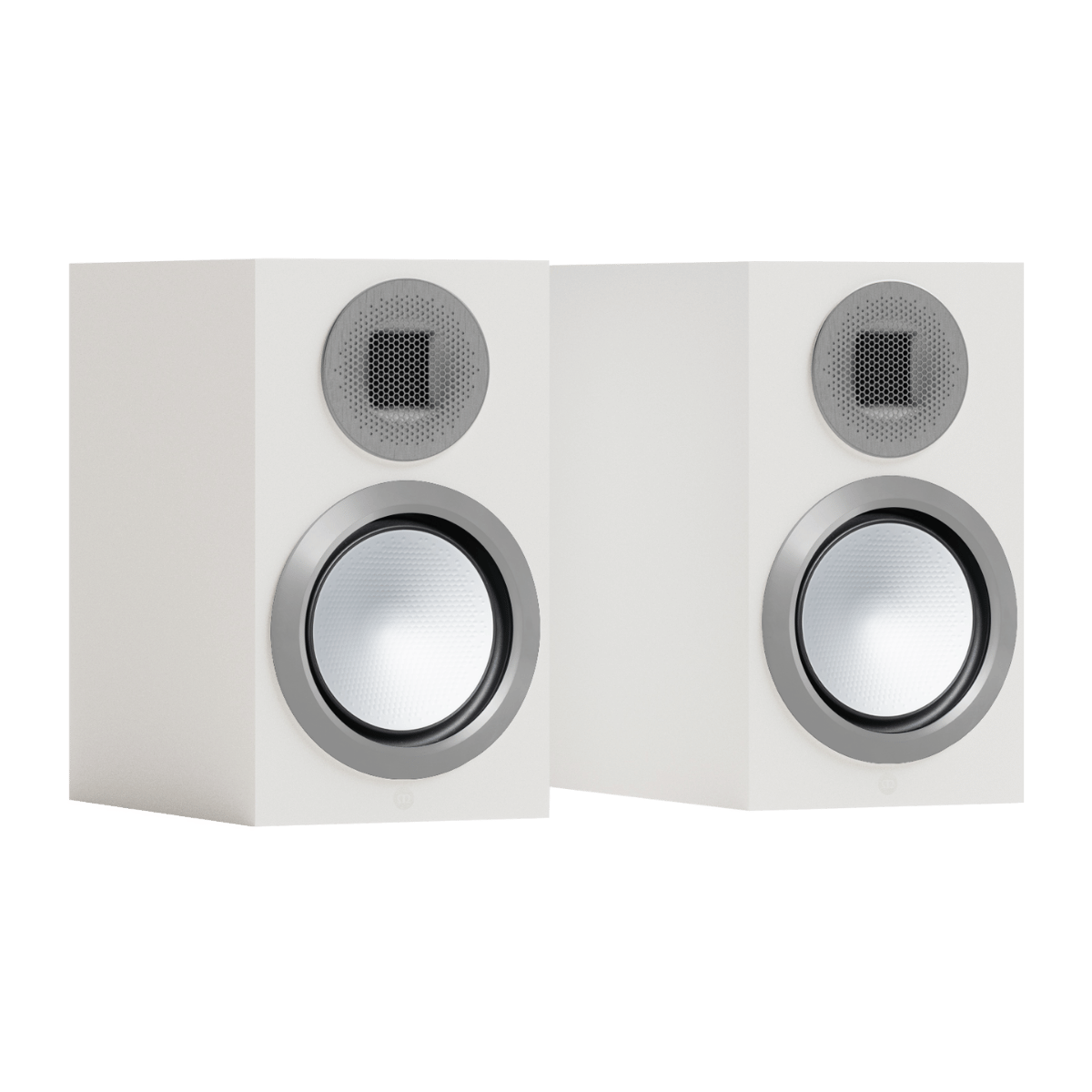 Monitor Audio Gold 50 6G Bookshelf Speakers #colour_satin white