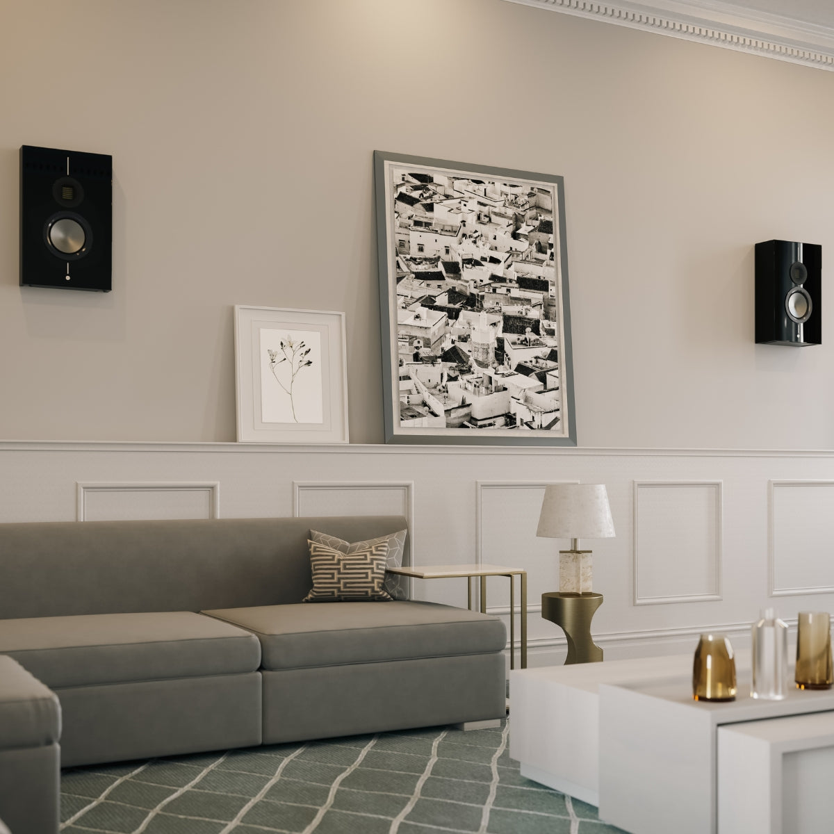 Monitor Audio Gold On-Wall 6G Floorstanding Speakers