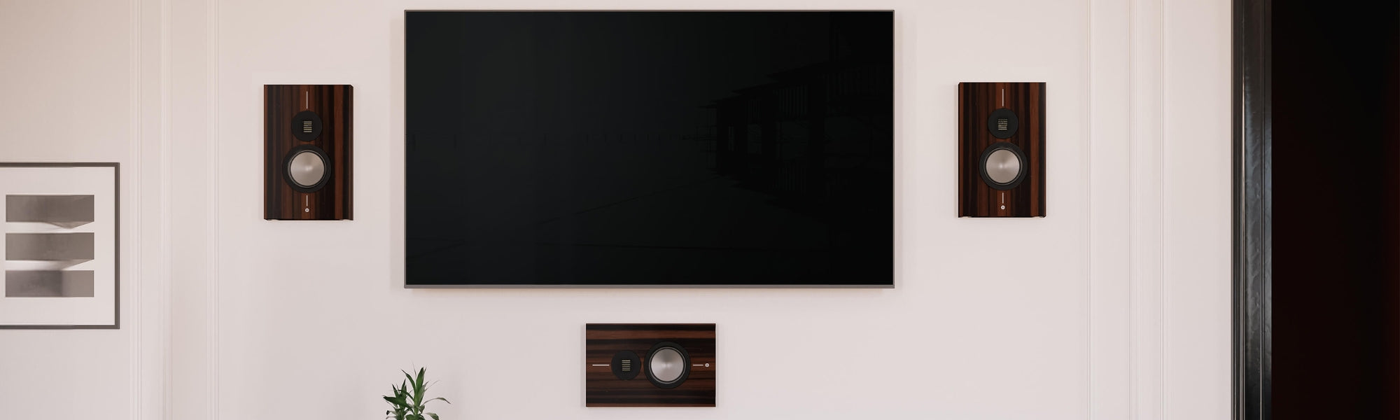 Monitor Audio Gold On-Wall 6G Floorstanding Speakers