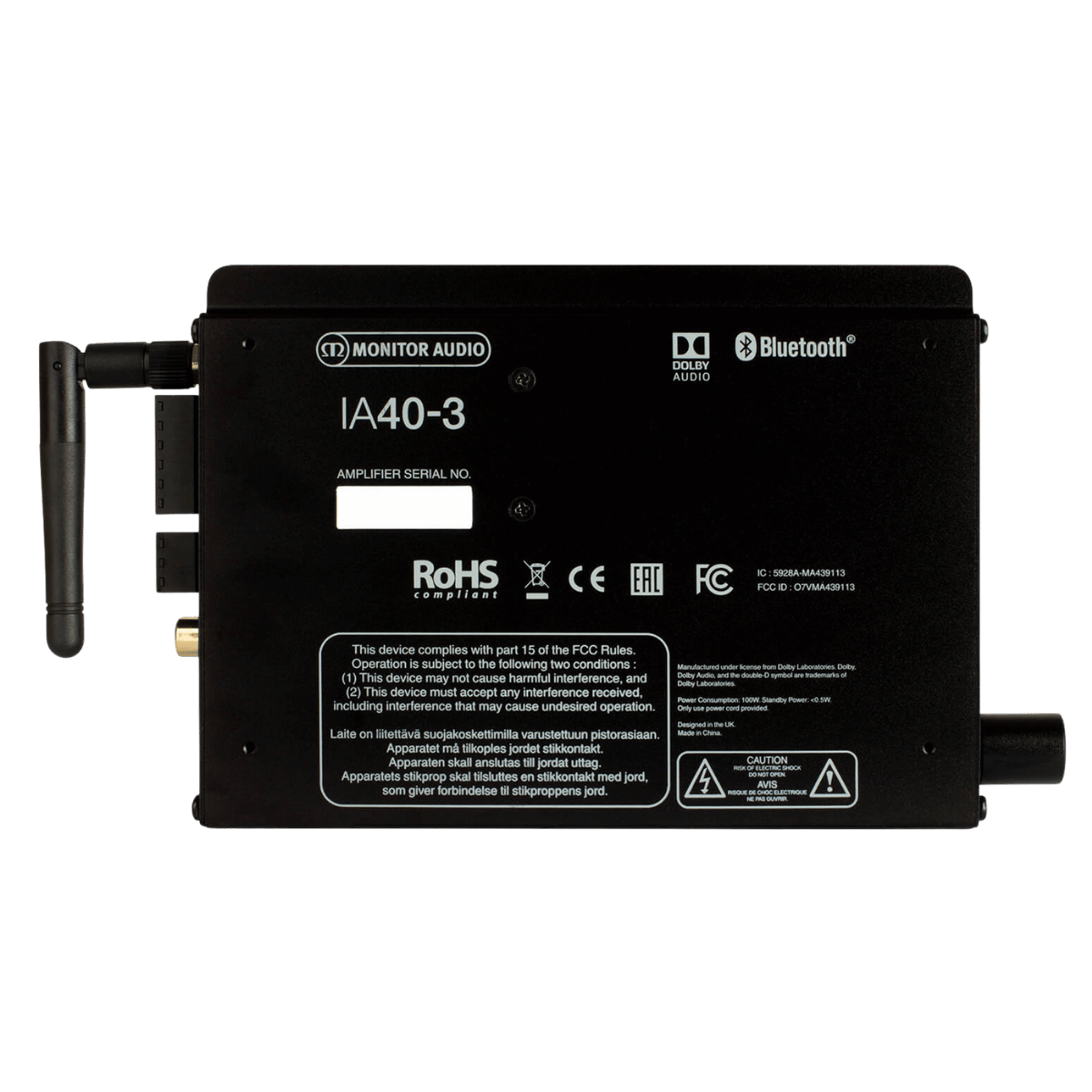 Monitor Audio IA40-3 Custom Installation Amplifier