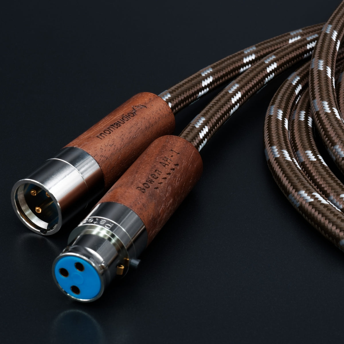 Montaudio Bowen AH-1 Silver Hybrid XLR Cables