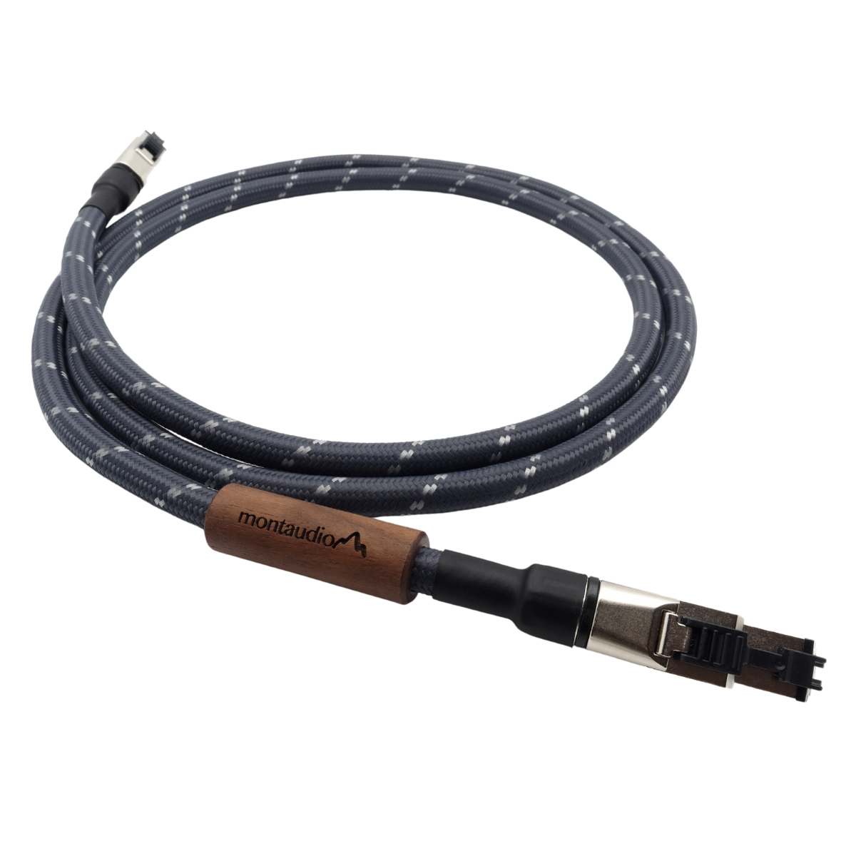 Montaudio Rakaia EH-1 Silver Hybrid Cat 8 Ethernet Cable