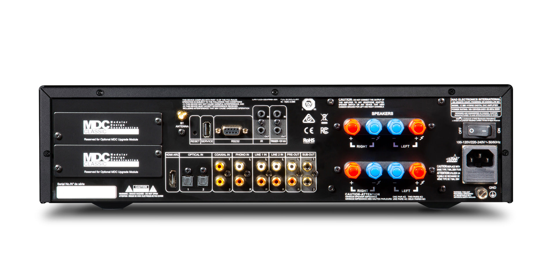 C 399 Hybrid Digital DAC Amplifier