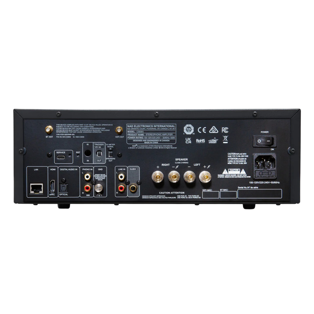 NAD C3030S Stereo Integrated Amplifier