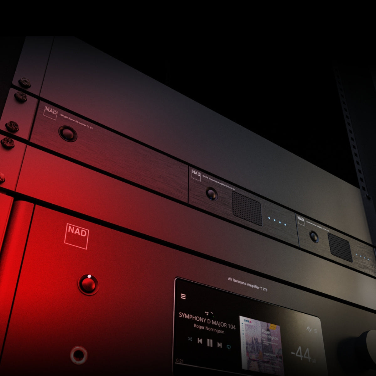 NAD CI PA4-60 4 Channel Power Amplifier