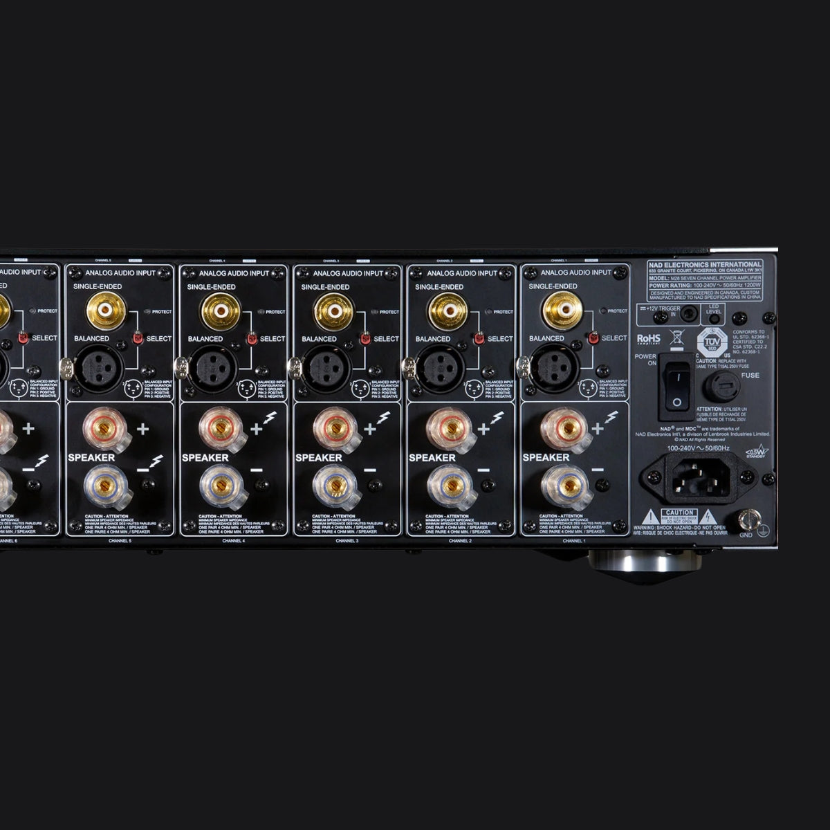 NAD M28 Seven Channel Power Amplifier