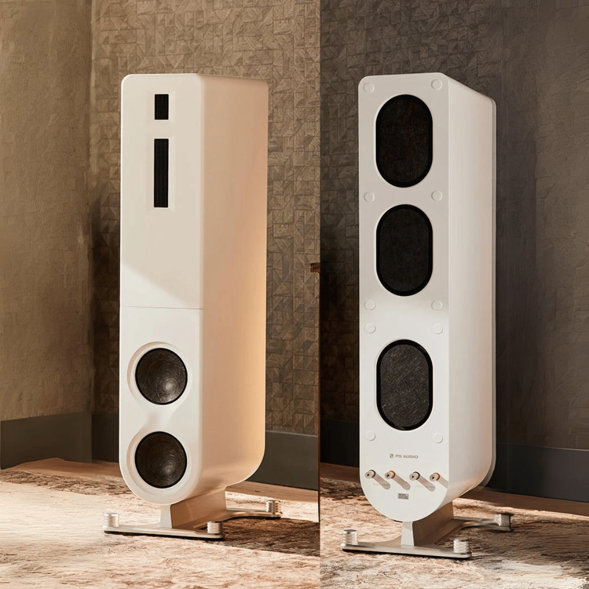 PS Audio Aspen FR10 Floorstanding Speakers White #colour_pearl white