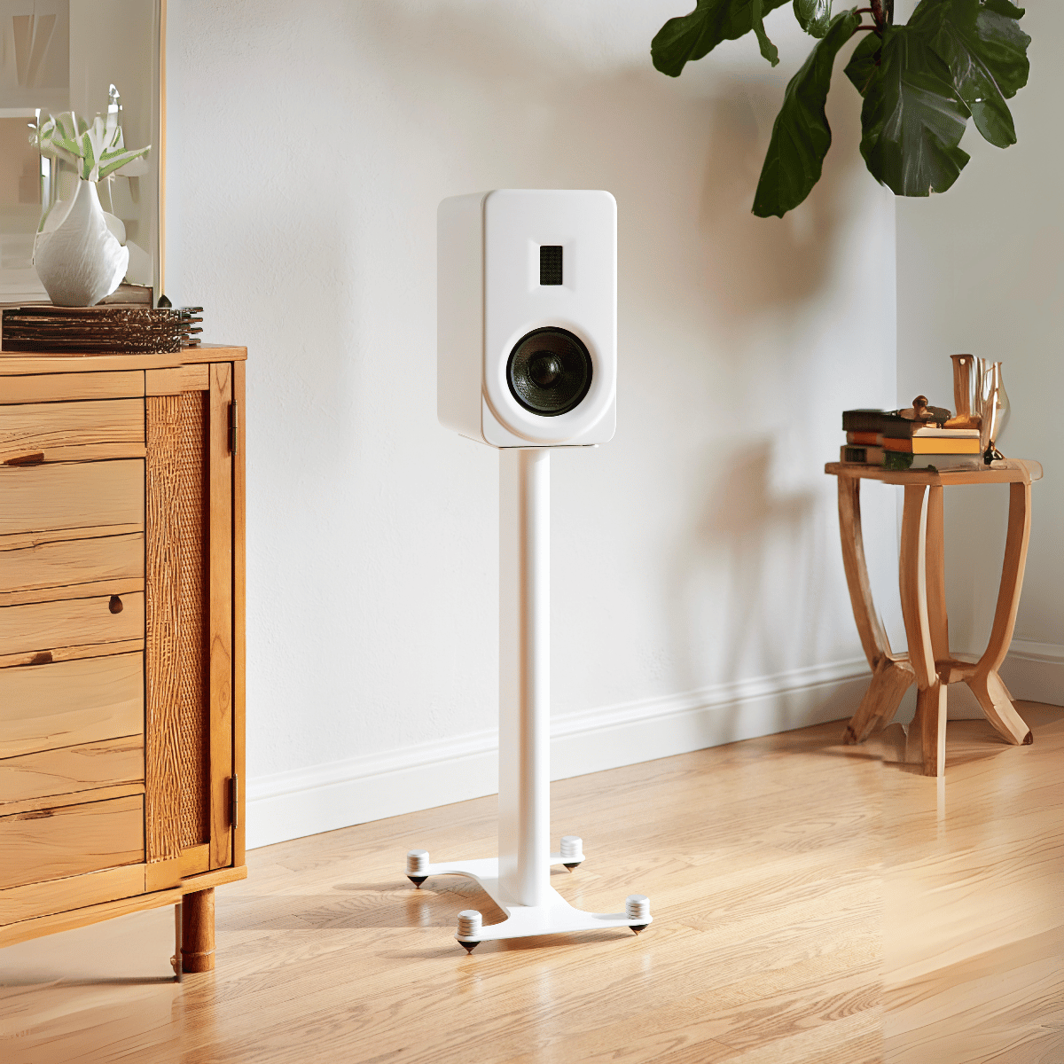 PS Audio Aspen FR5 Standmount Speakers Satin White #colour_satin white