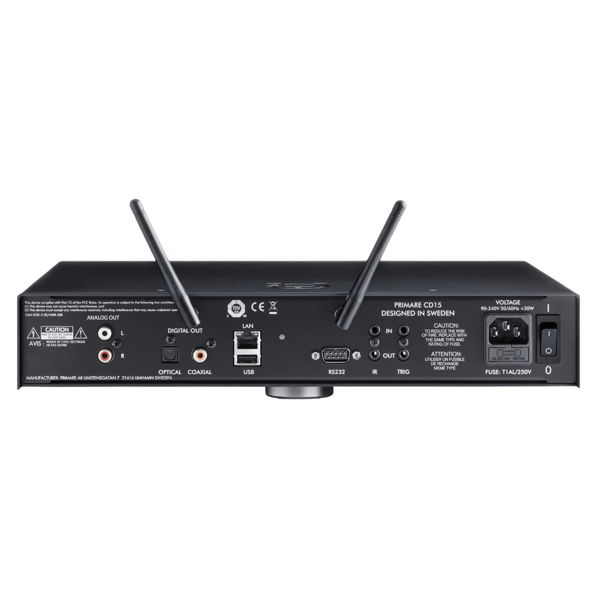 Primare CD15 Prisma CD Player Black #colour_black