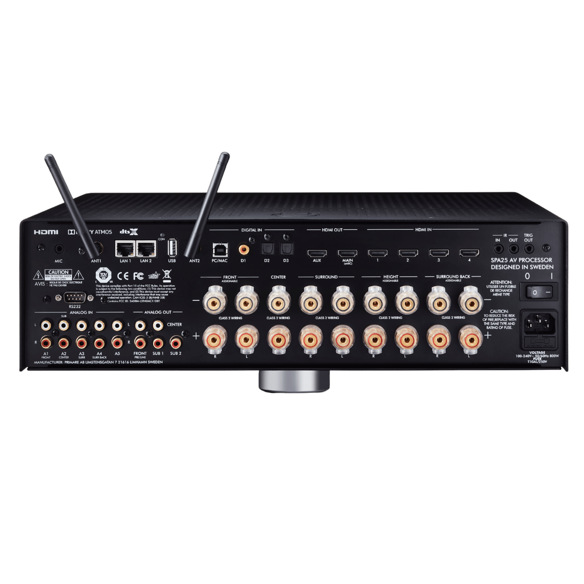 Primare SPA25 Prisma 9-channel AV Receiver Black #colour_black