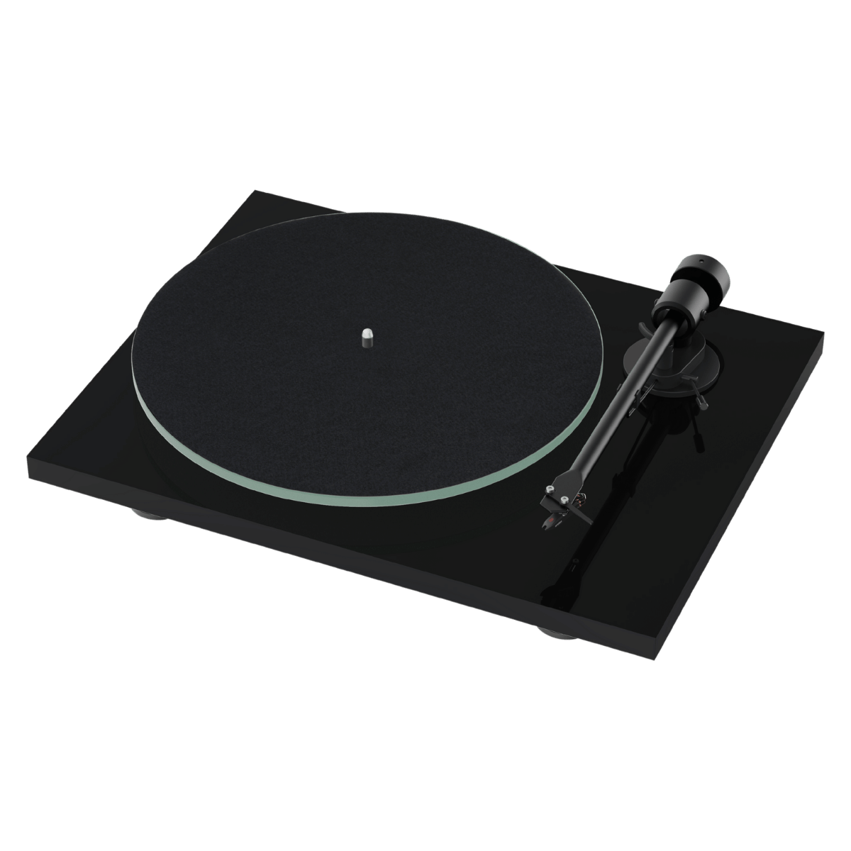 Pro-Ject T1 Phono Evo Turntable Piano Black #colour_piano black