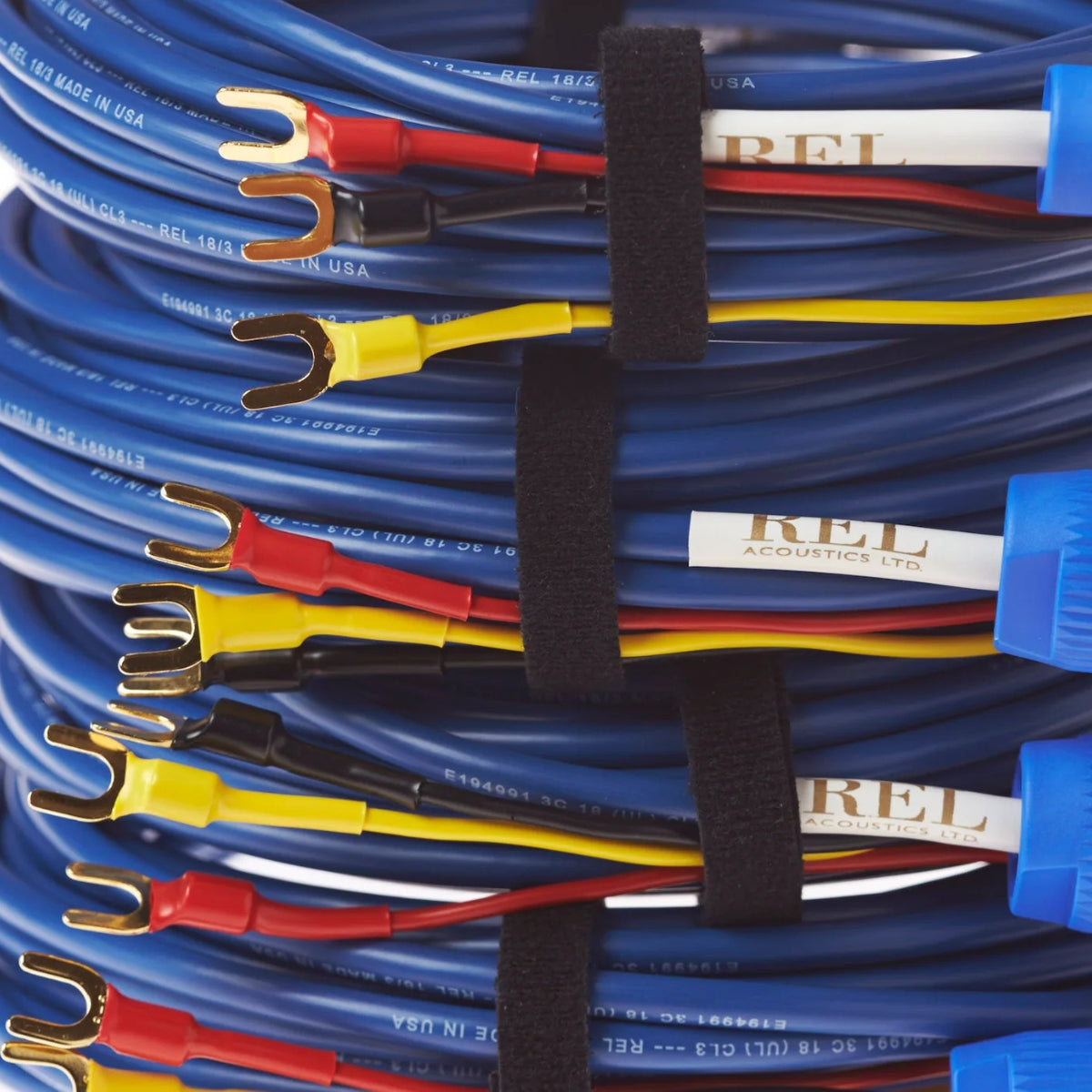 REL Bassline Blue Cable