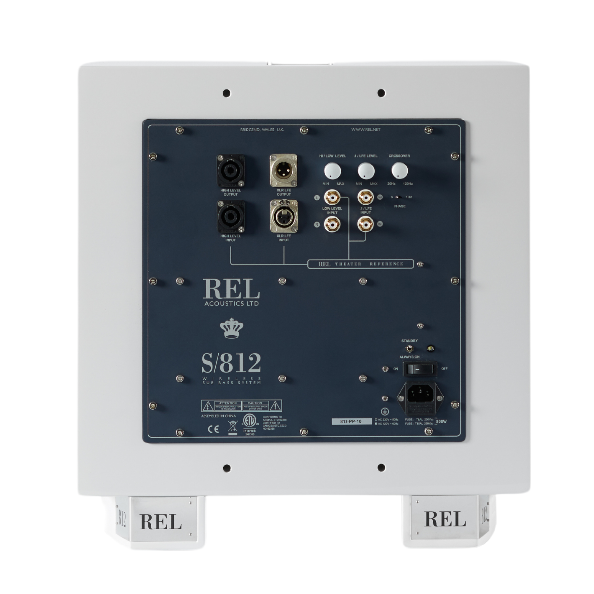 REL S/812 12" Subwoofer #colour_white