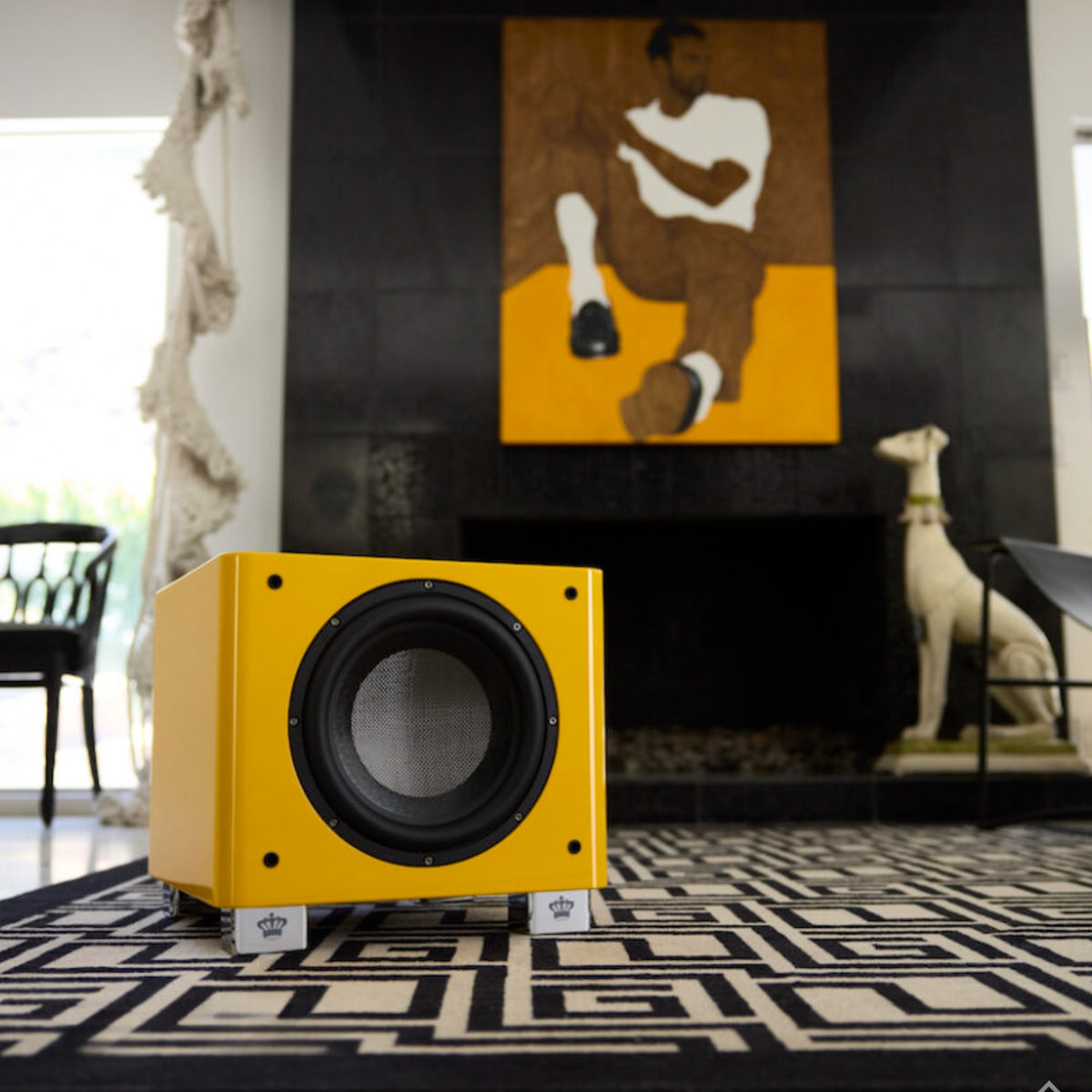 REL T/9X Special Edition 10" Subwoofer #colour_yellow