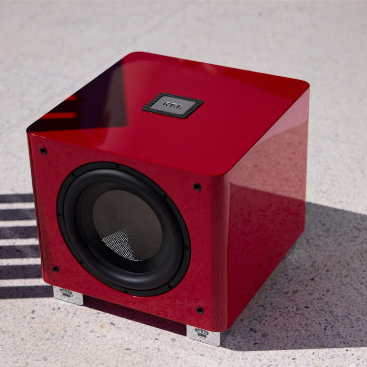 REL T/9X Special Edition 10" Subwoofer #colour_red