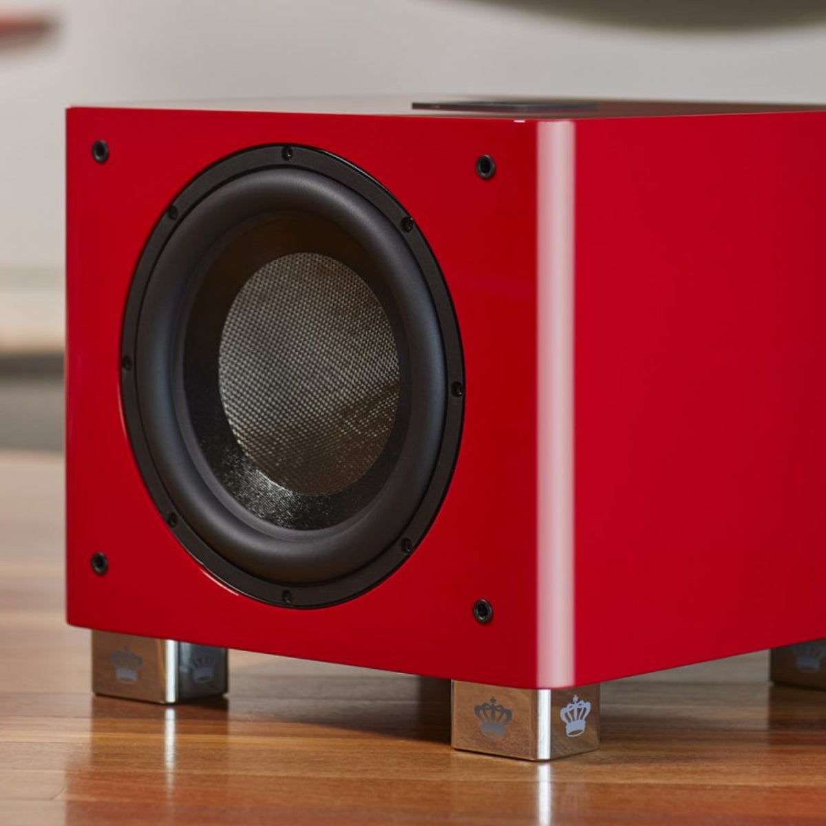 REL T/9X Special Edition 10" Subwoofer #colour_red