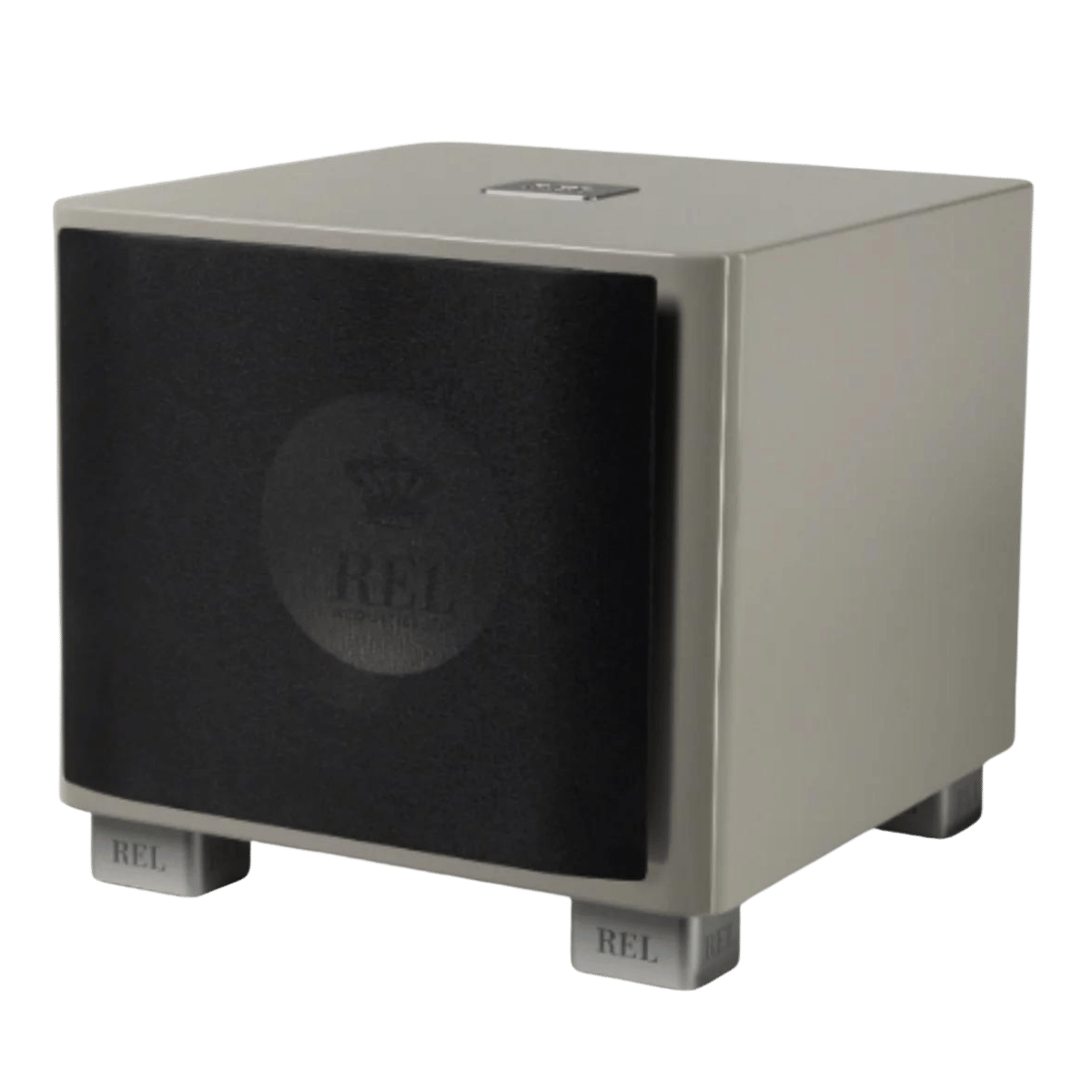 REL T9X 10" subwoofer #colour_high gloss grey