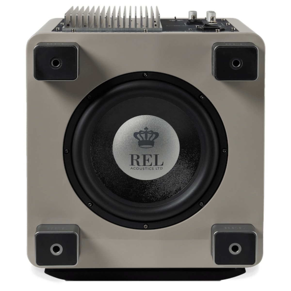 REL T9X 10" subwoofer #colour_high gloss grey