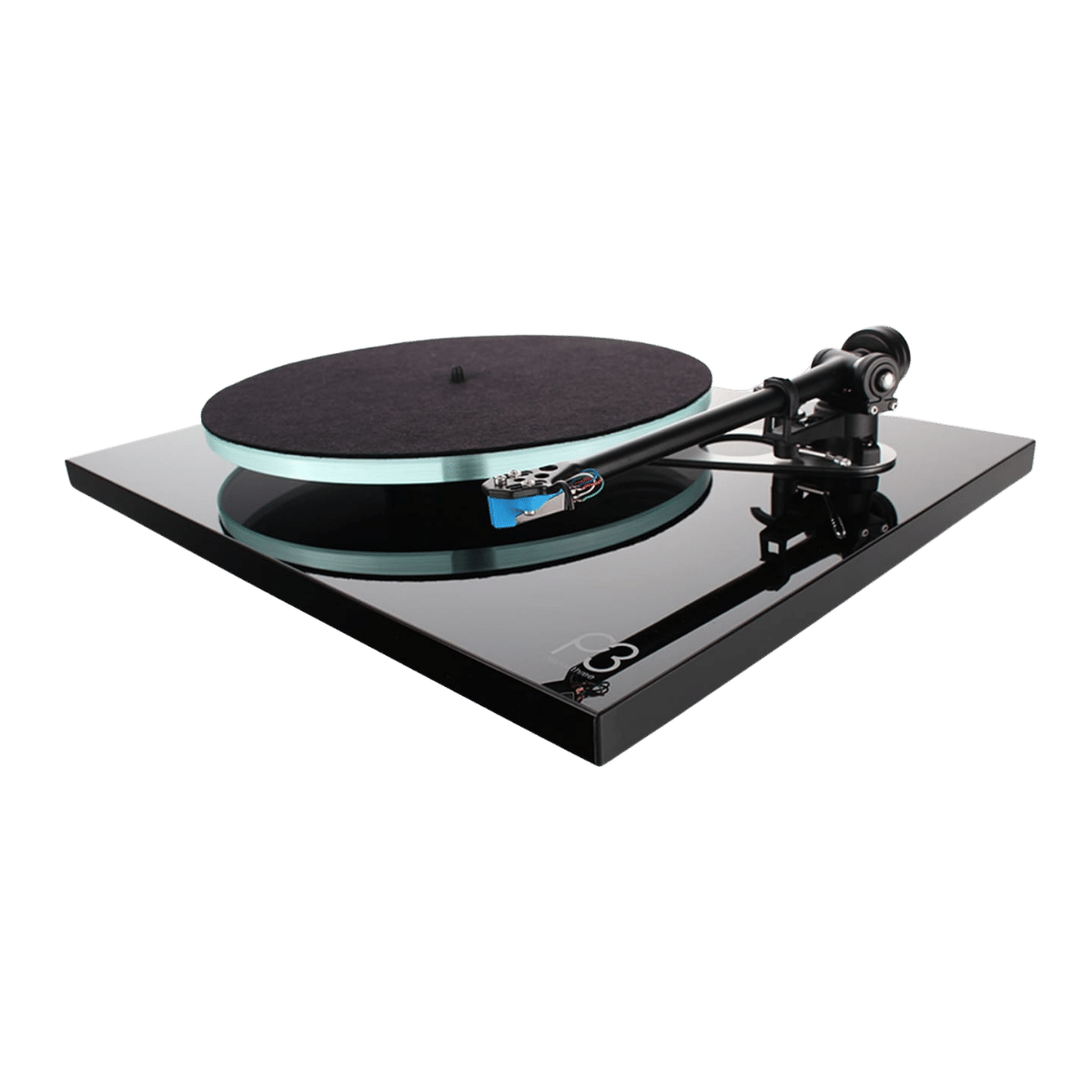Rega Planar 3 Turntable Black #colour_gloss black