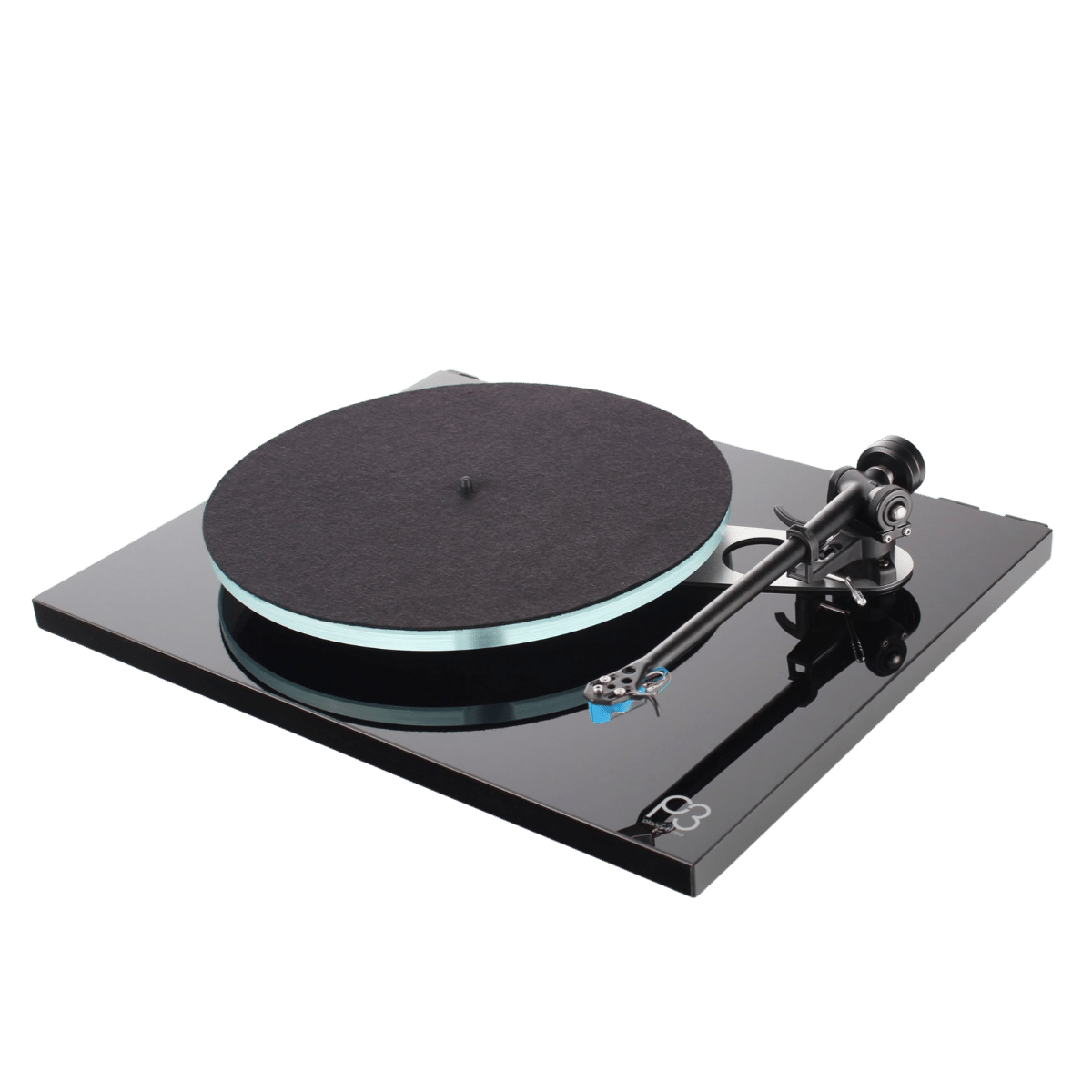 Rega Planar 3 Turntable Black #colour_gloss black