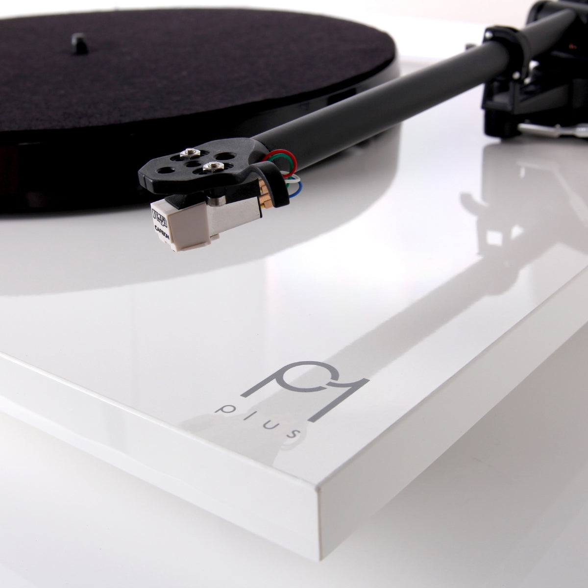 Rega Planar 1 Plus Turntable with built in Phono Stage Matte White #colour_matte white
