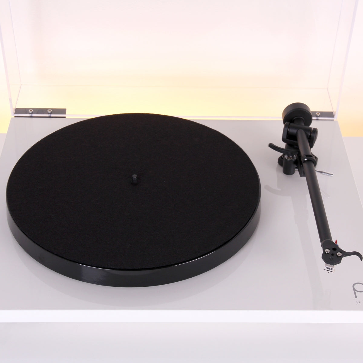 Rega Planar 1 Plus Turntable with built in Phono Stage Matte White #colour_matte white