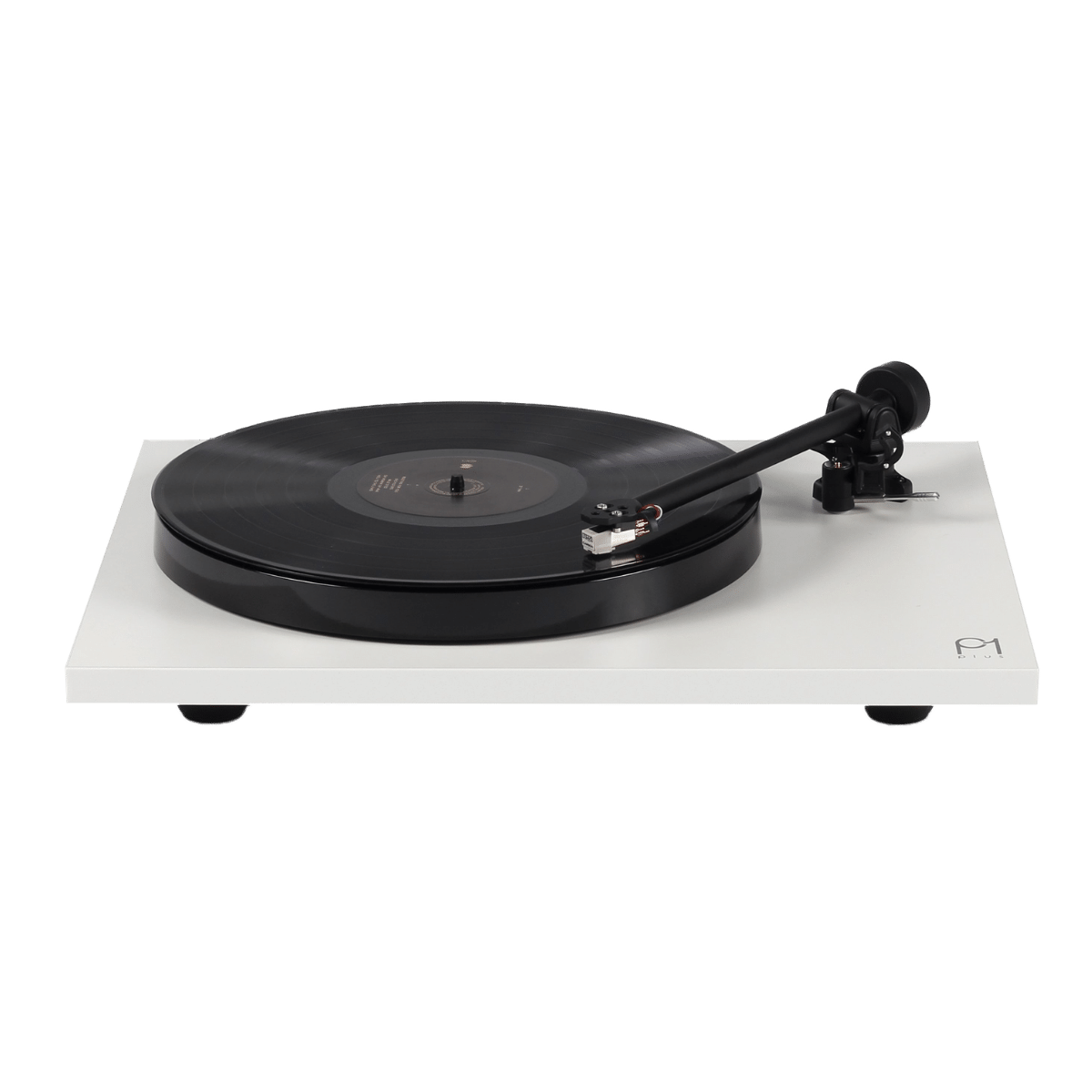 Rega Planar 1 Plus Turntable with built in Phono Stage Matte White #colour_matte white