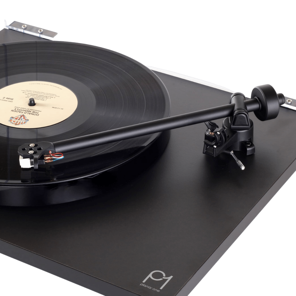 Rega Planar One P1 Turntable Matt Black #colour_matte black