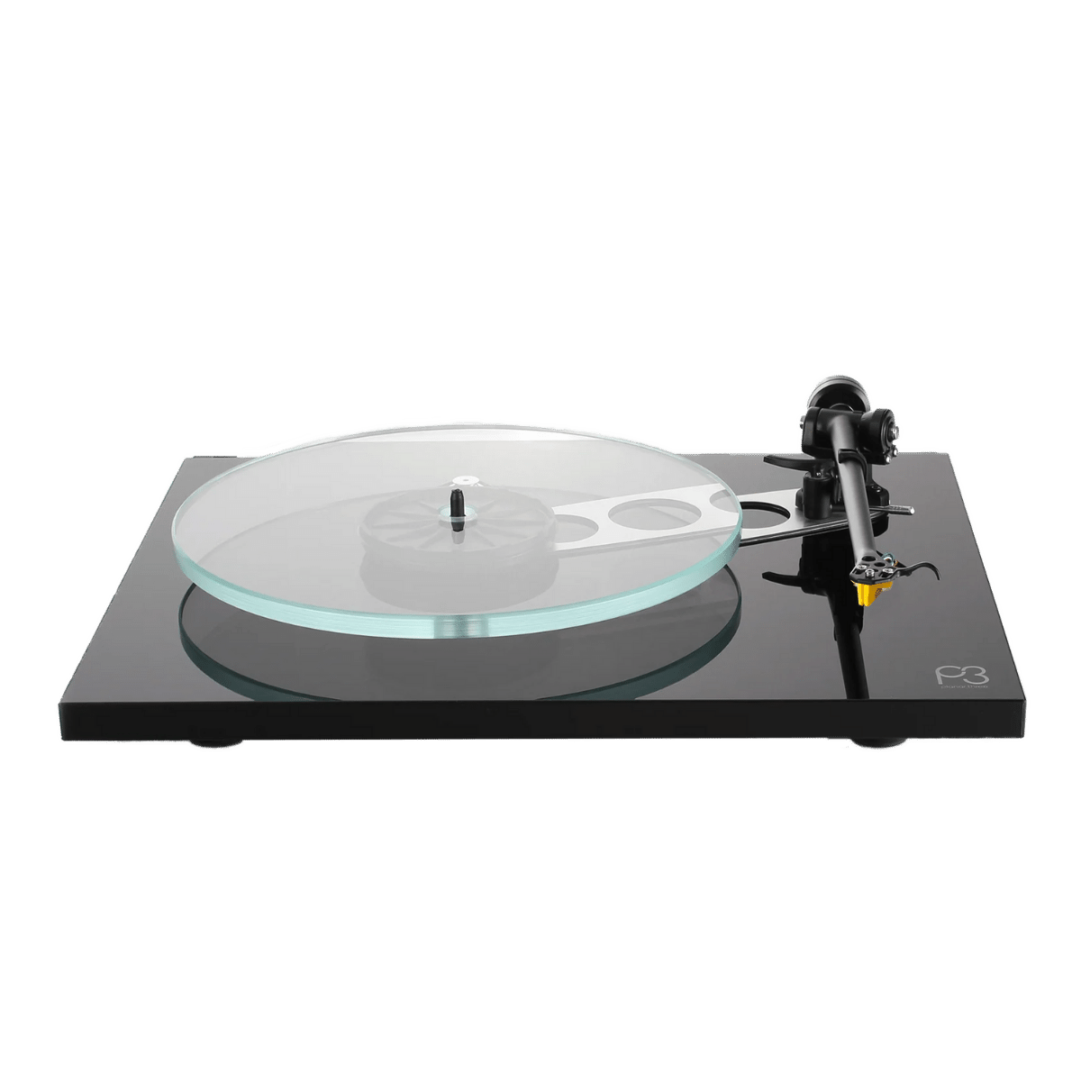 Rega Planar 3 Turntable Black Exact Cart #colour_gloss black