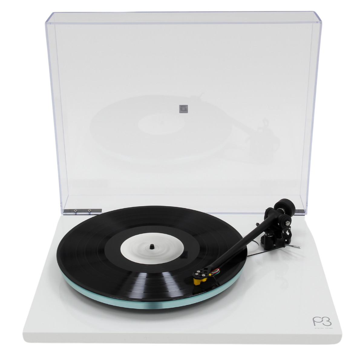 Rega Planar 3 Turntable White #colour_gloss white