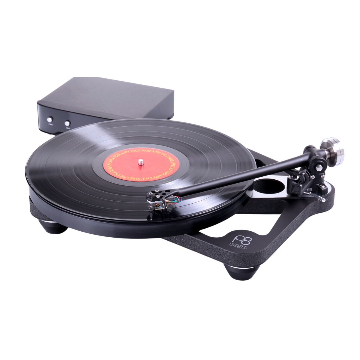 Rega Planar 8 Turntable Matte Polaris Grey #colour_matte polaris grey