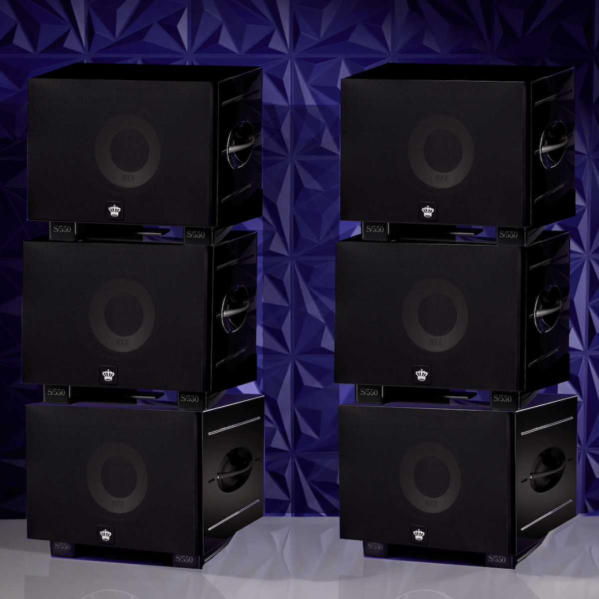 Rel S/550 Subwoofer #colour_Piano Black Lacquer