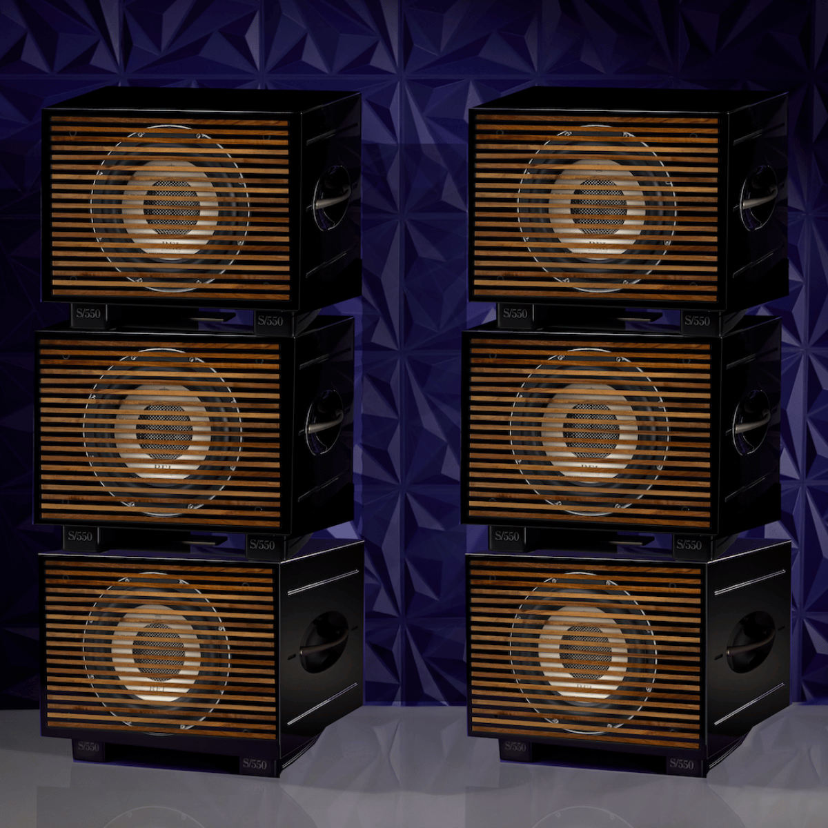 Rel S/550 Subwoofer #colour_Piano Black Lacquer